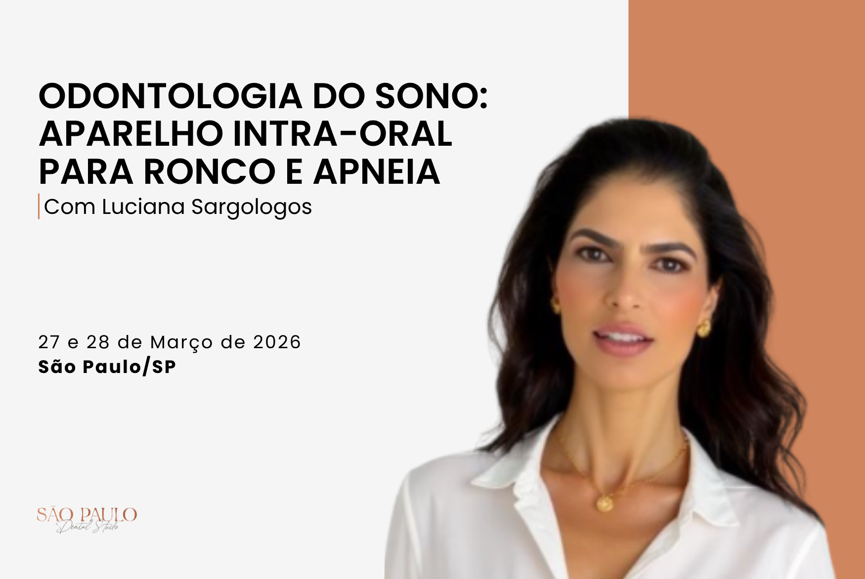 Imersão em Odontologia do Sono: Aparelho Intra-oral para ronco e apneia